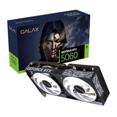 Placa de Vídeo GALAX Nvidia GeForce RTX 5060 1-Click OC V2 8GB GDDR7