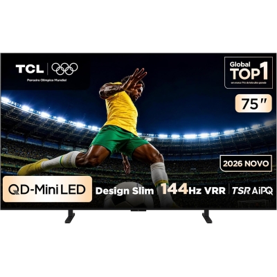 Smart TV TCL PREMIUM 4K QD-Mini LED TV 75" 2026 75A400M