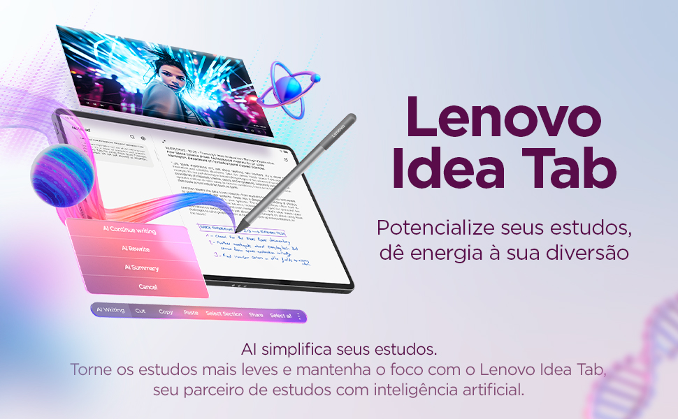 Conheça o Lenovo Idea Tab: potência, design e versatilidade - com proteção ideal para o seu tablet Lenovo Idea Tab